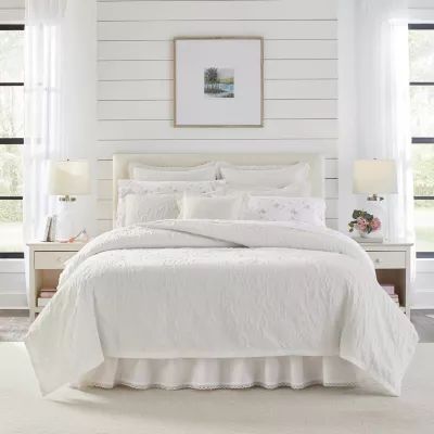 Laura Ashley 2-Piece Twin Comforter Set store (Chloe Cottage)