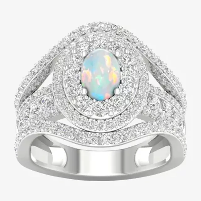 Jcpenney on sale opal rings