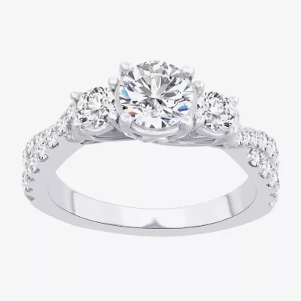 Jcpenney 3 sale stone diamond ring