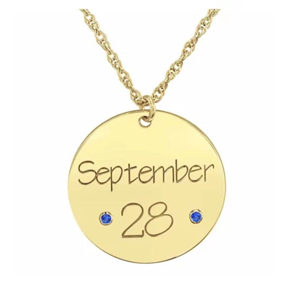 Jcpenney on sale birthstone necklace