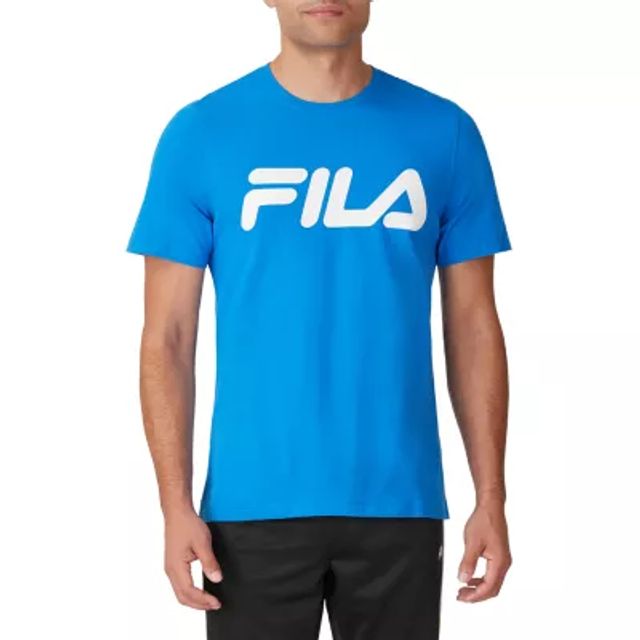 Tee shirt fila outlet bleu