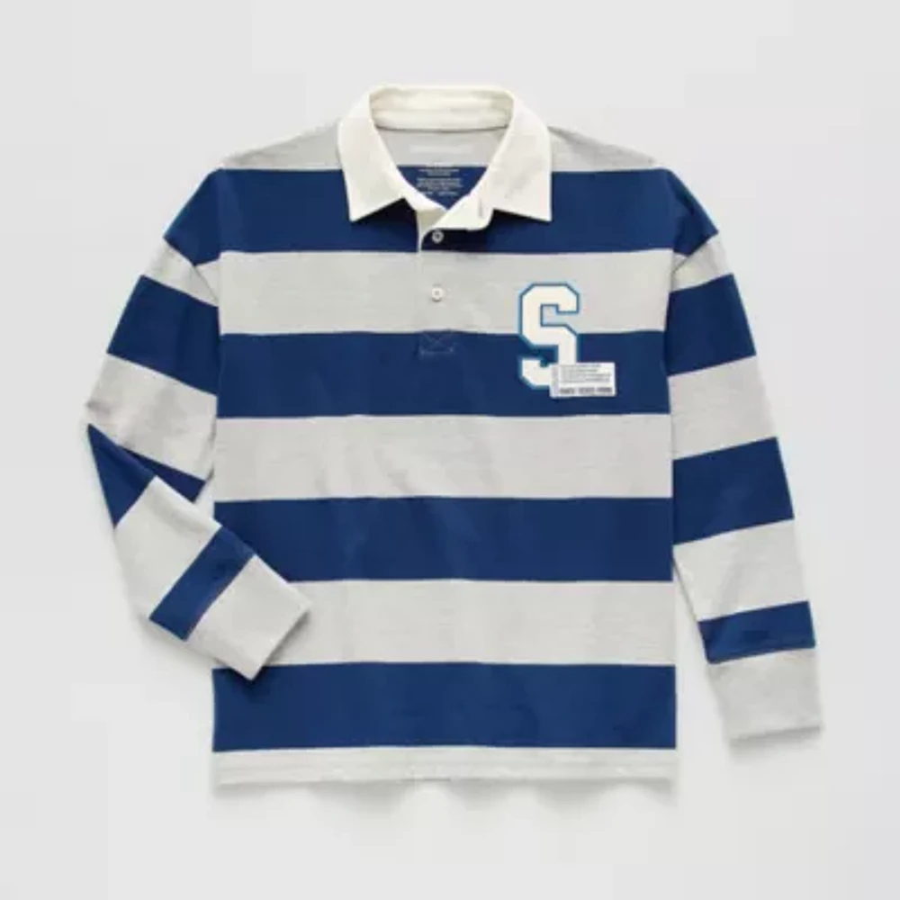 ウェア Boys in Toyland BORDER RUGBY SHIRT BORDER RUGBY SHIRT – Boys in Toyland