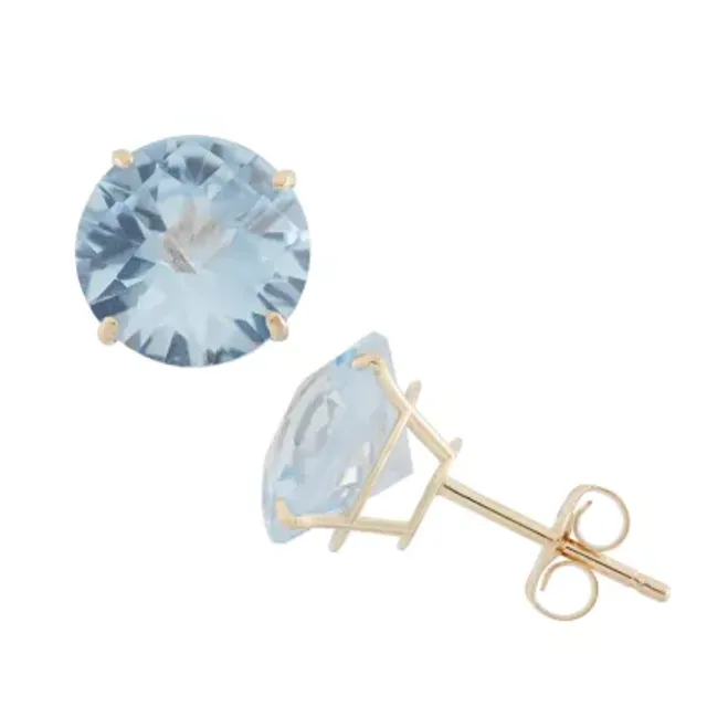 Jcpenney hot sale aquamarine earrings