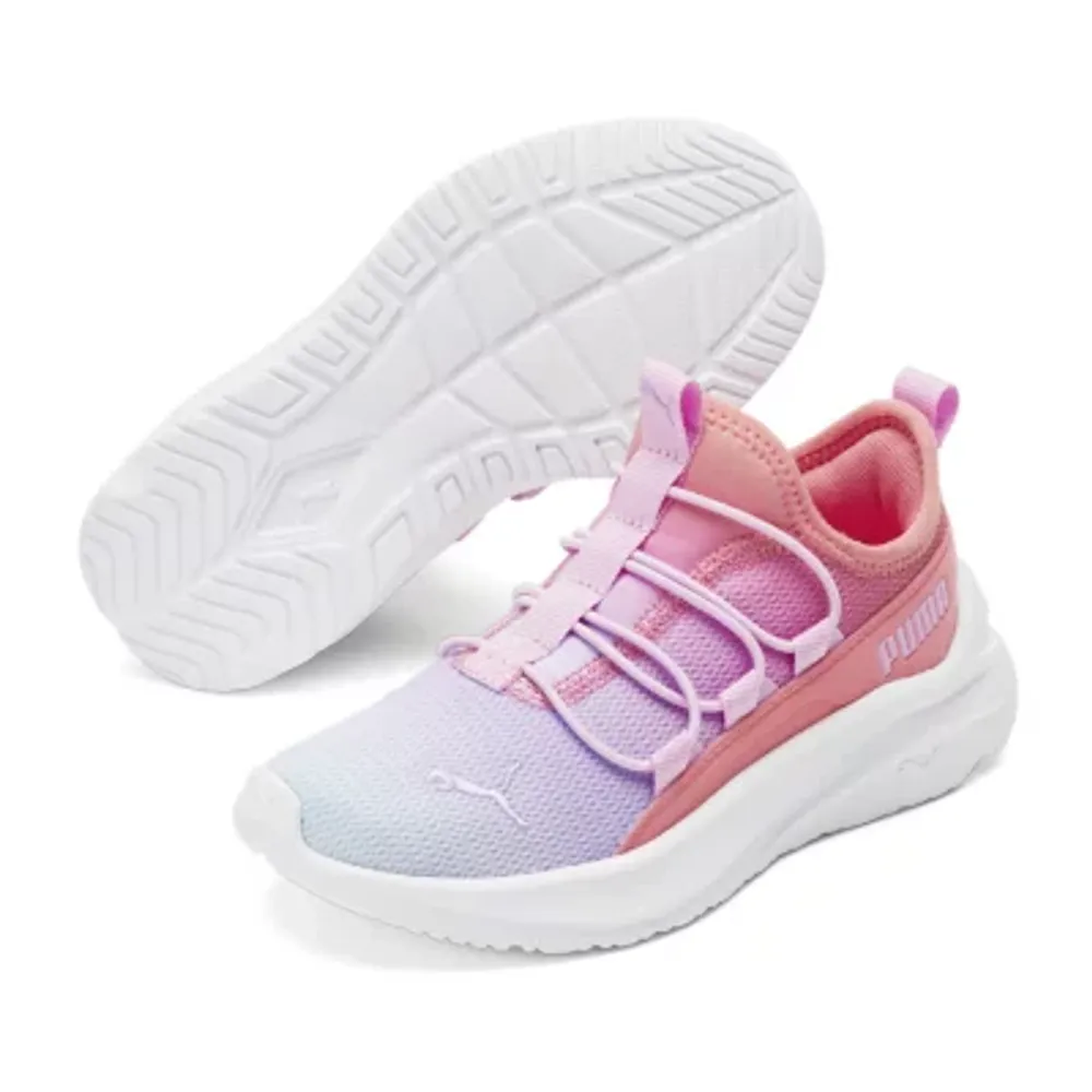 Pink little girl outlet pumas