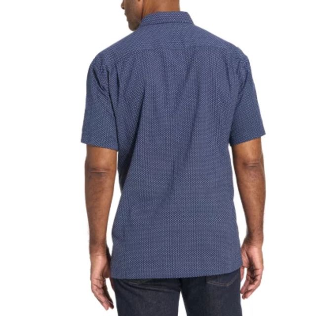 Van Heusen Mens Short Sleeve Camp Shirt | Plaza Las Americas