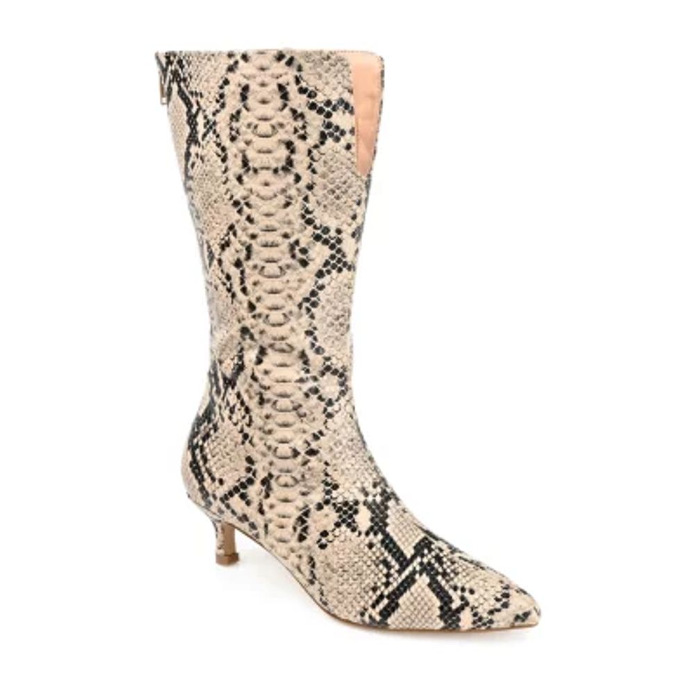 Jcpenney leopard sale boots