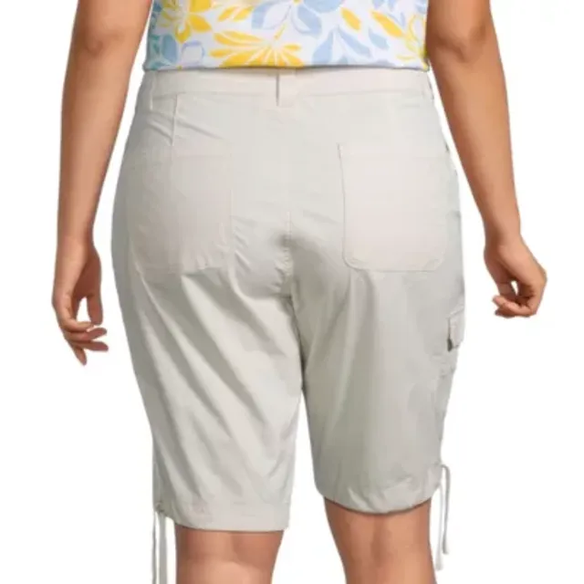 Jcpenney plus sale size bermuda shorts