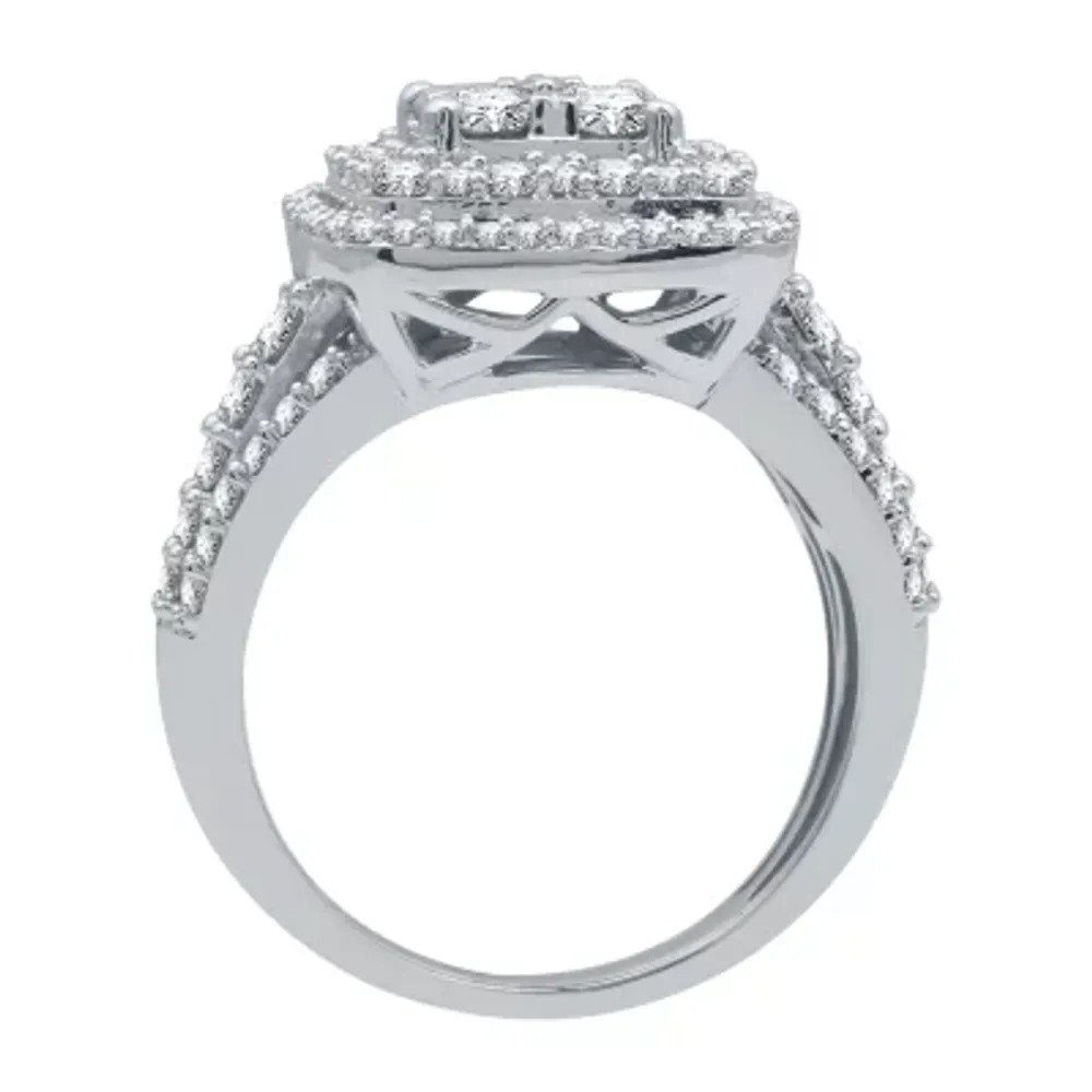 Jcpenney white gold hot sale engagement rings