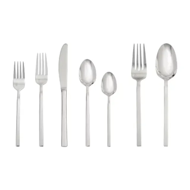 Kirkland s Fortessa Arezzo Brushed Black 5 pc. Flatware Set