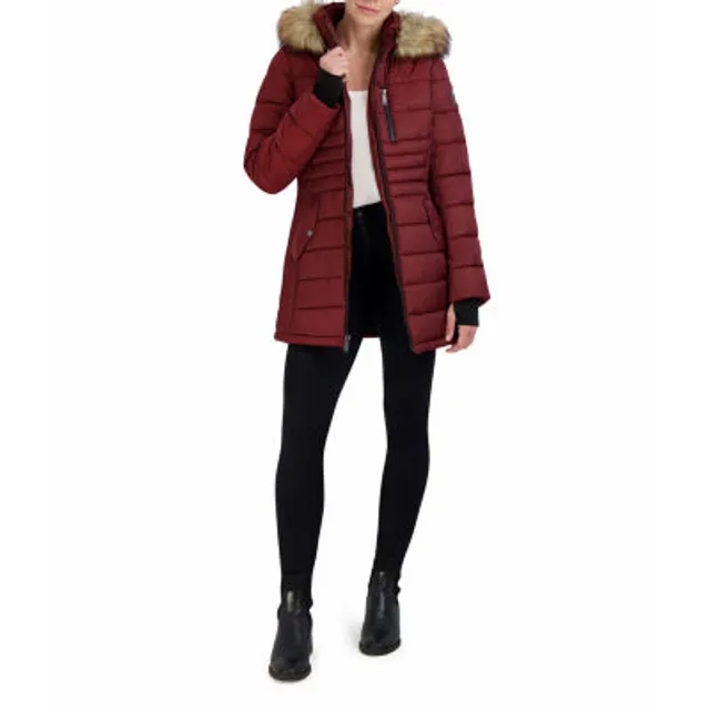 Jcpenney womens hot sale puffer coat