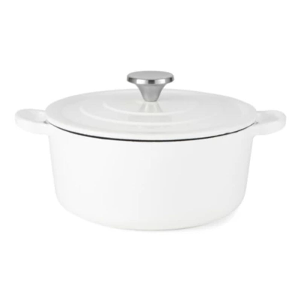 Cooks Cast Iron Dutch Oven with Lid Hamilton Place