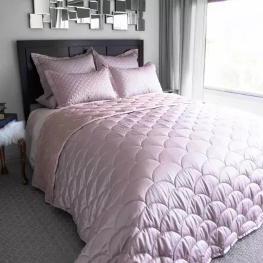 Asstd National Brand Nikki Chu Brushed Velvet Down Alternative Hypoallergenic Midweight Blanket