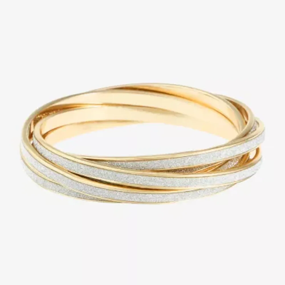 Monet bangle online bracelets gold tone