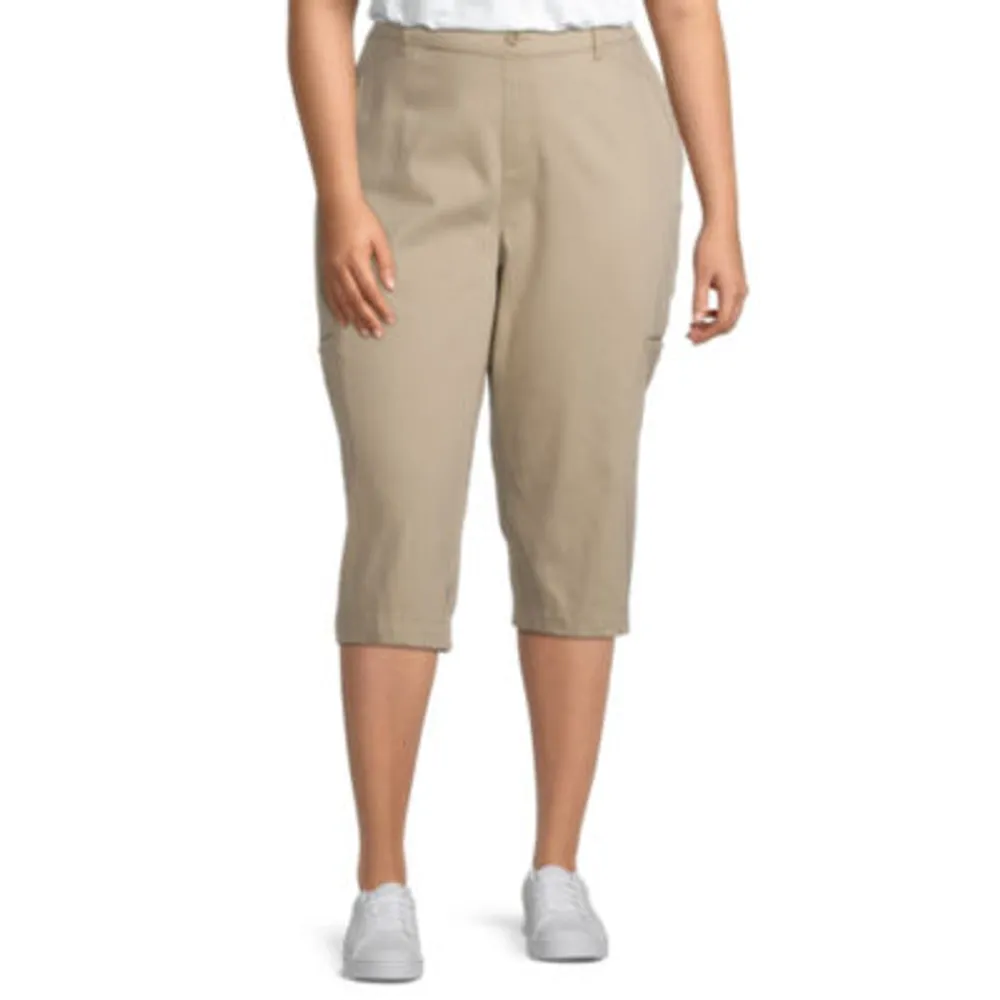 Jcpenney womens 2025 plus capris