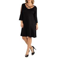 Jcpenney cold shop shoulder dress