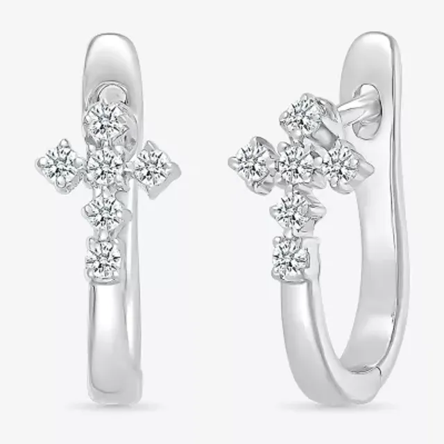 FINE JEWELRY 1/6 CT. T.W. Natural White Diamond Sterling FINE JEWELRY 1/6 CT. T.W. Natural White Diamond Sterling