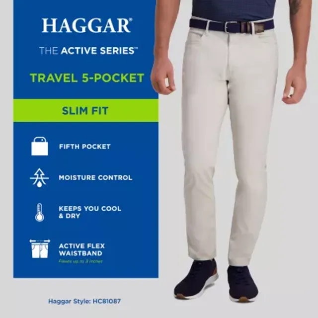 Haggar 5 pocket clearance pants