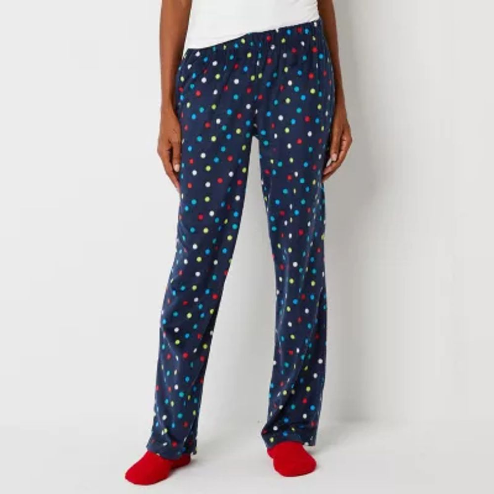 Sleep Chic Womens Tall Fleece Pajama Pants Plaza Las Americas