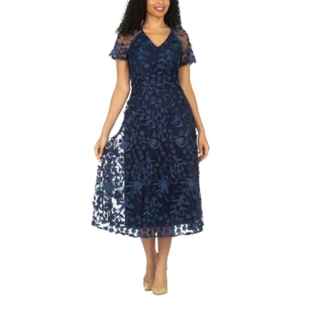 Jcpenney blue sale lace dress