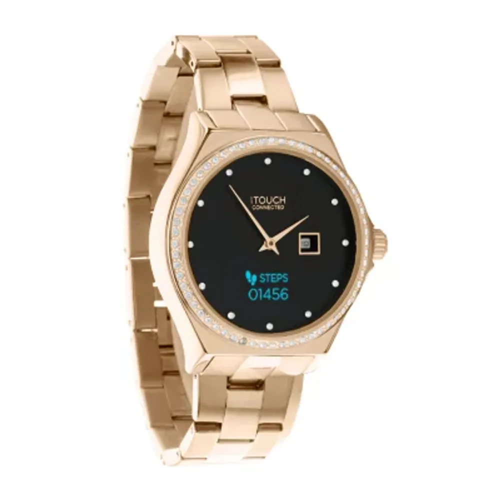 Itouch watch rose discount gold