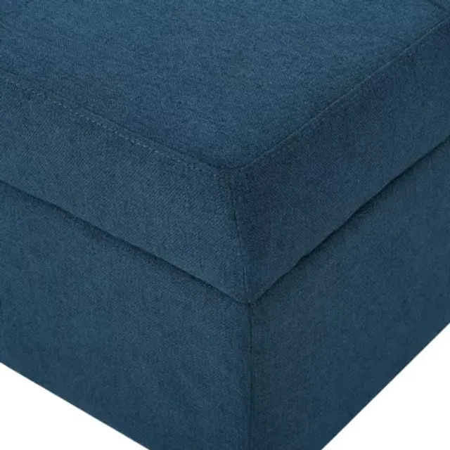 ASSTD NATIONAL BRAND Chatsworth Upholstered Ottoman Hawthorn Mall
