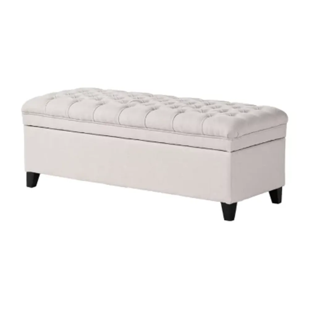 ASSTD NATIONAL BRAND Juliana Upholstered Ottoman Hawthorn Mall