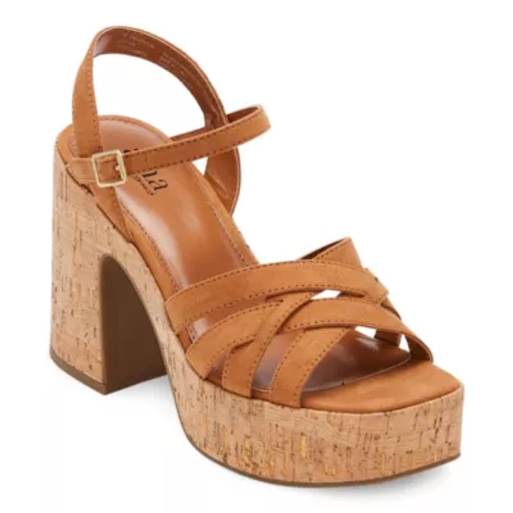 Fashion jcpenney block heel sandals