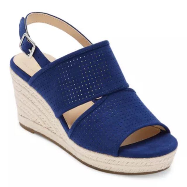 Jcpenney navy best sale blue sandals