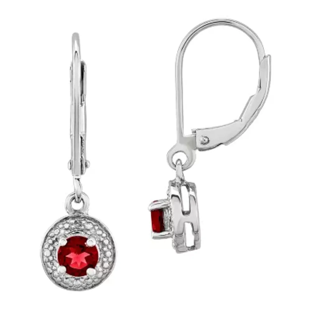 Jcpenney hot sale ruby earrings