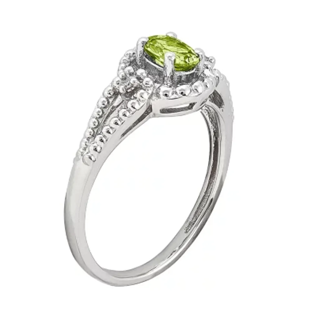 Jcpenney hot sale peridot ring