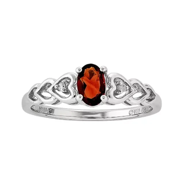 Jcpenney on sale garnet rings