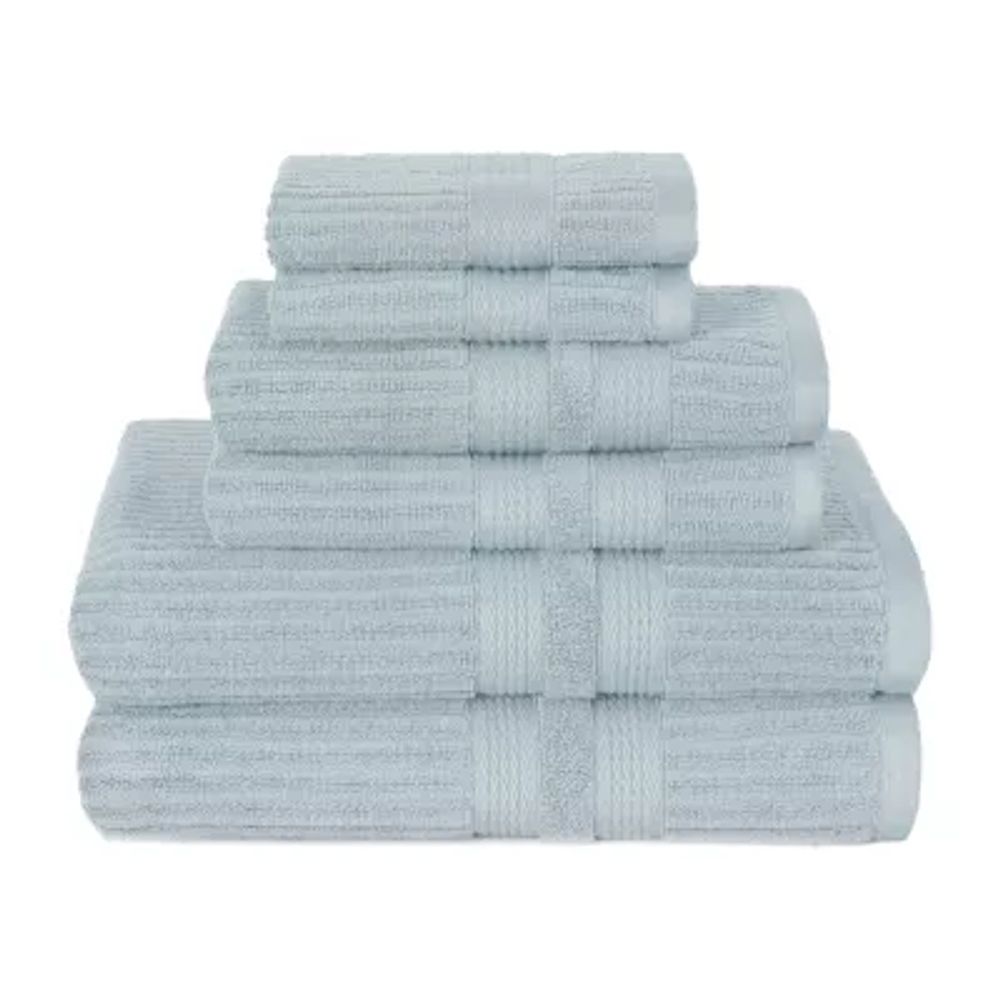 American Dawn Vertical Bars 6 pc. Bath Towel Set Hamilton Place