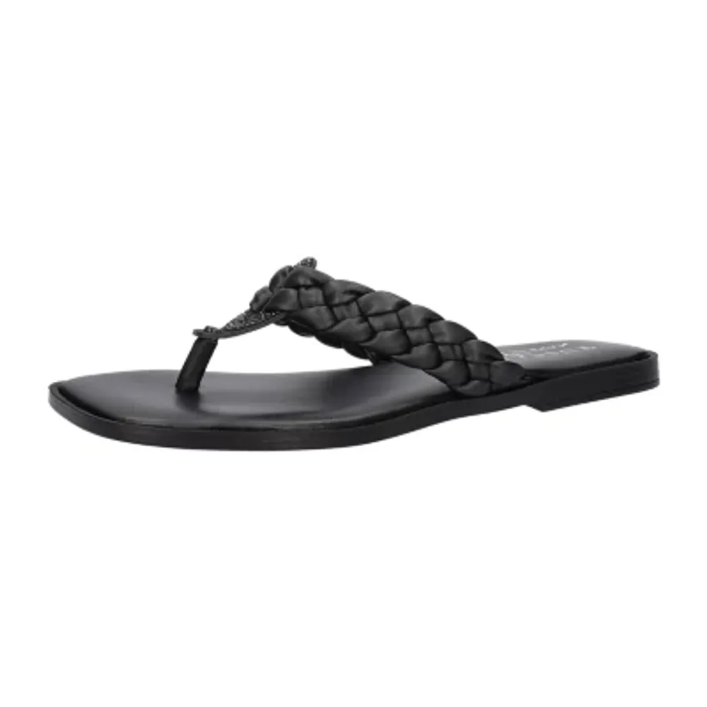 Jcpenney best sale black sandals