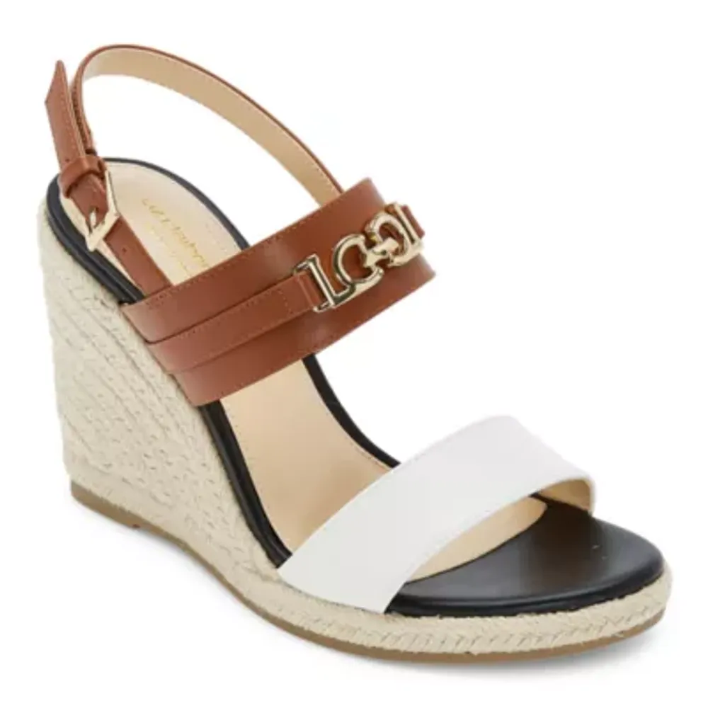 Jcpenney white hot sale sandals