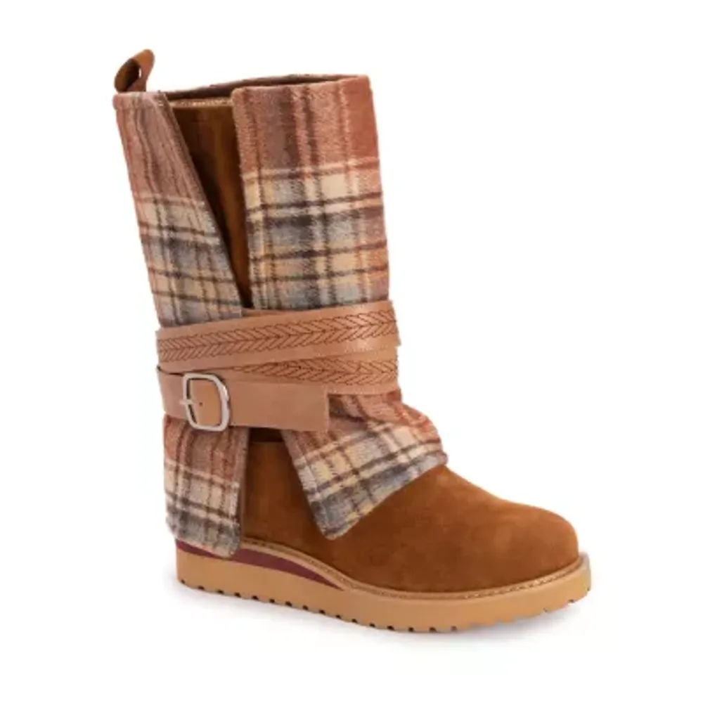 Muk luks women's outlet nikki belt wrapped boot