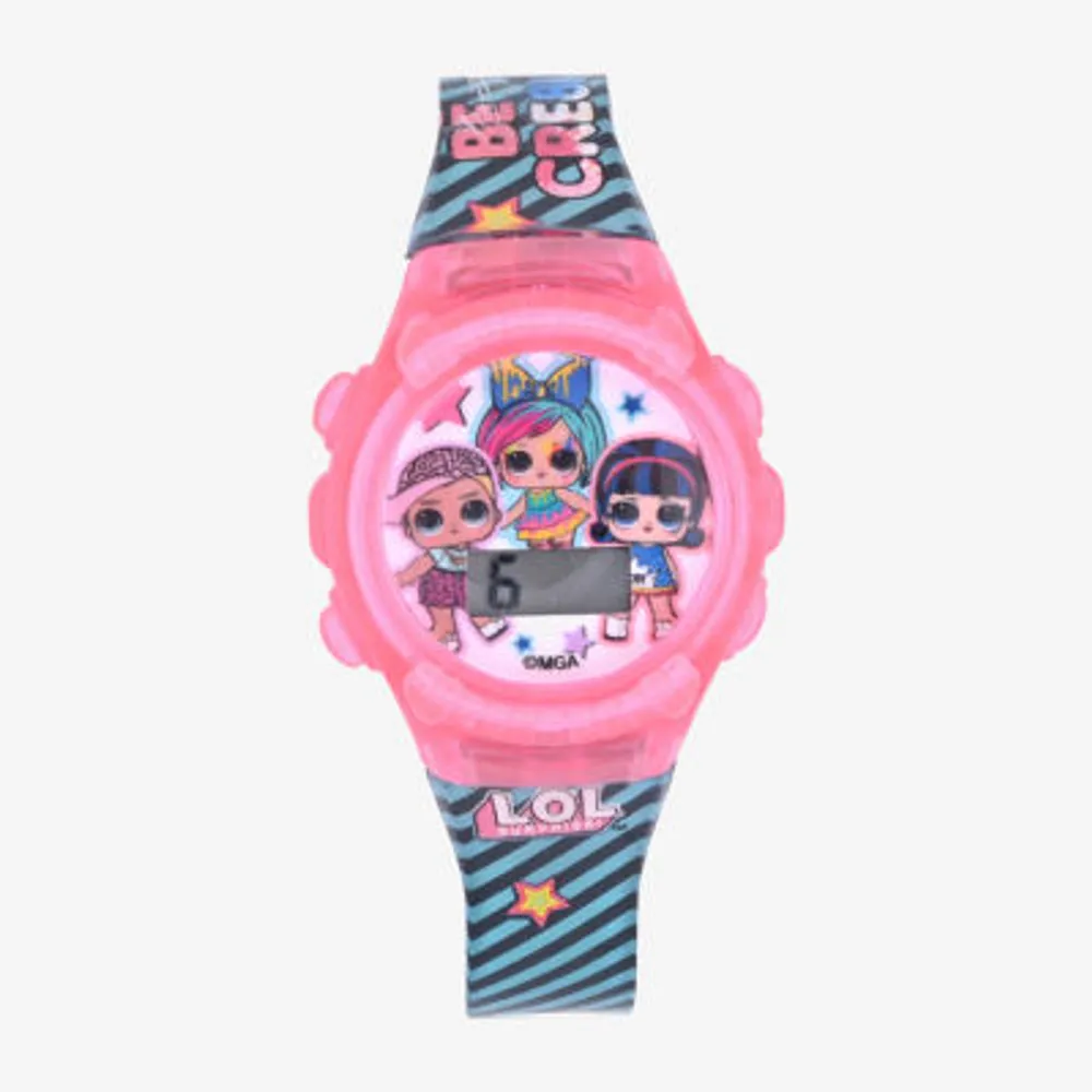 LOL Girls Digital Multicolor Strap Watch Lol4518jc | CoolSprings