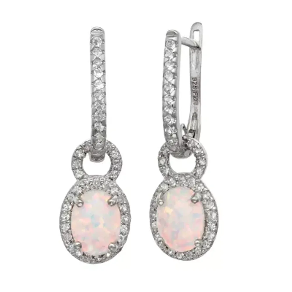 Jcpenney hot sale opal earrings