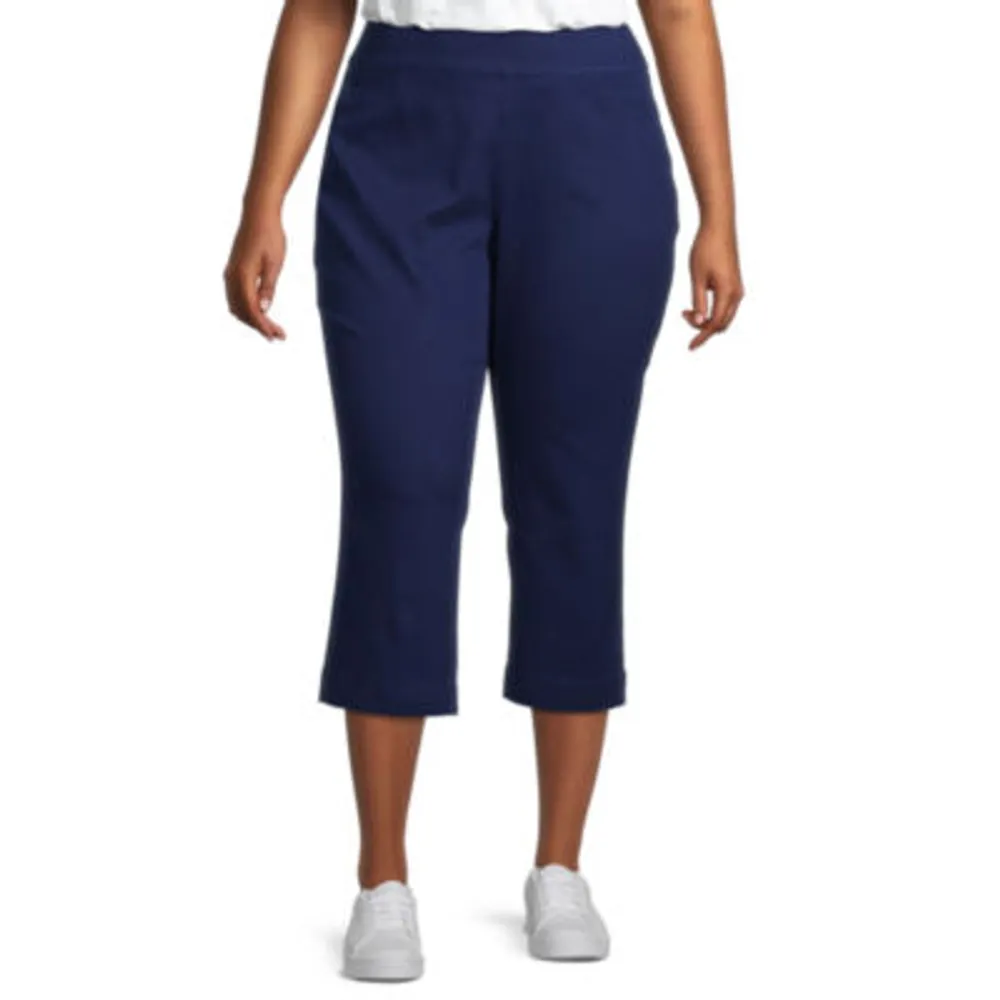 Jcpenney women's plus capri pants sale