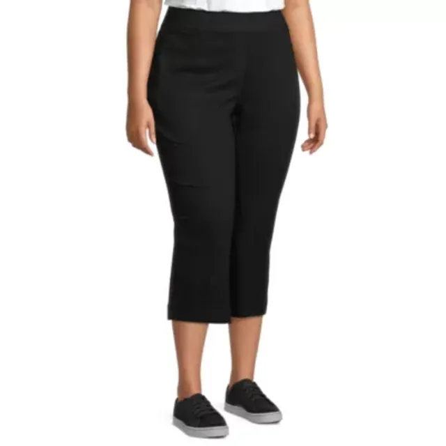 Jcpenney womens plus on sale capris