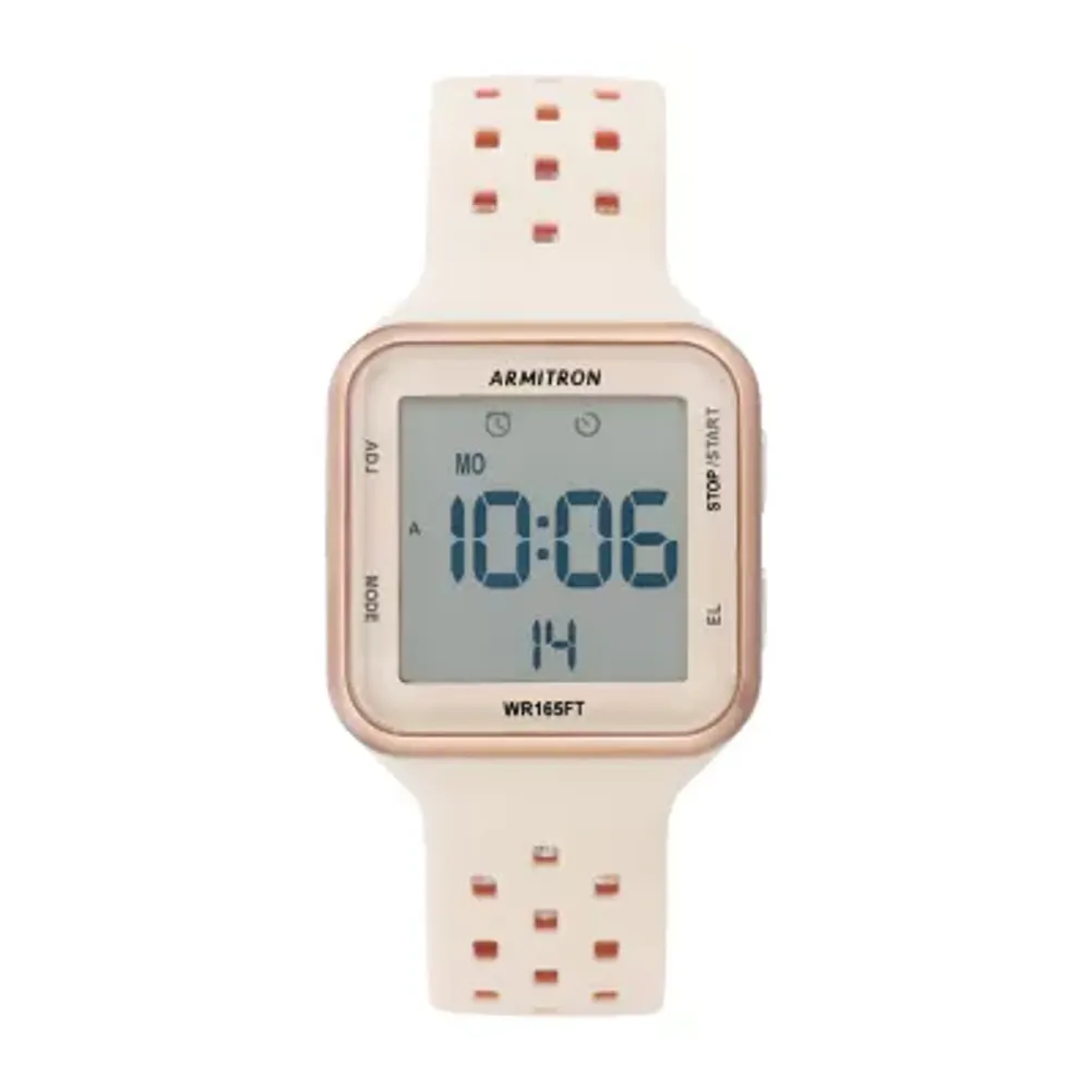 Armitron white outlet watch