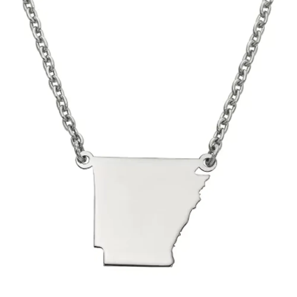 Jcpenney sterling 2025 silver necklace