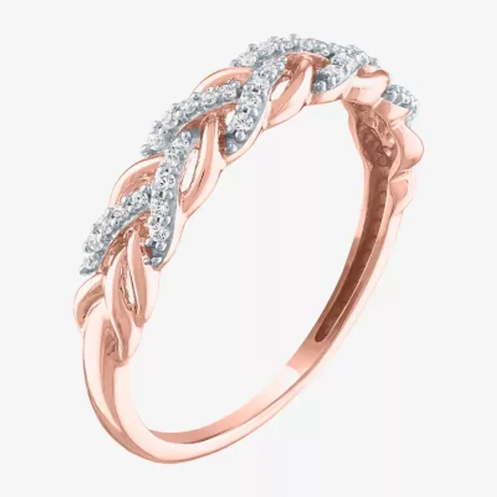 MODERN BRIDE 1 10 CT. T.W. Mined White Diamond 10K Rose Gold