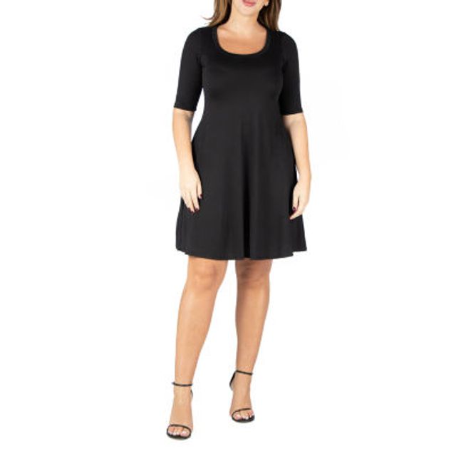 Jcpenney hot sale black dress