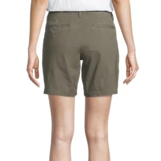 Jcpenney khaki shorts on sale womens