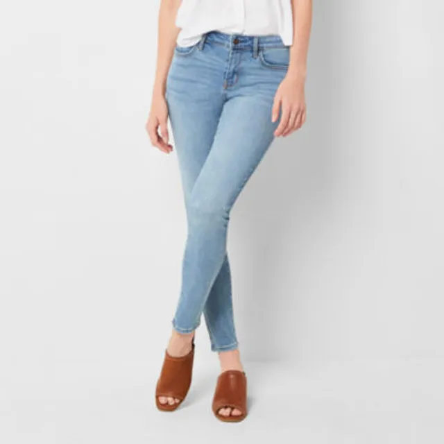 Jcpenney ana skinny ankle hot sale jeans