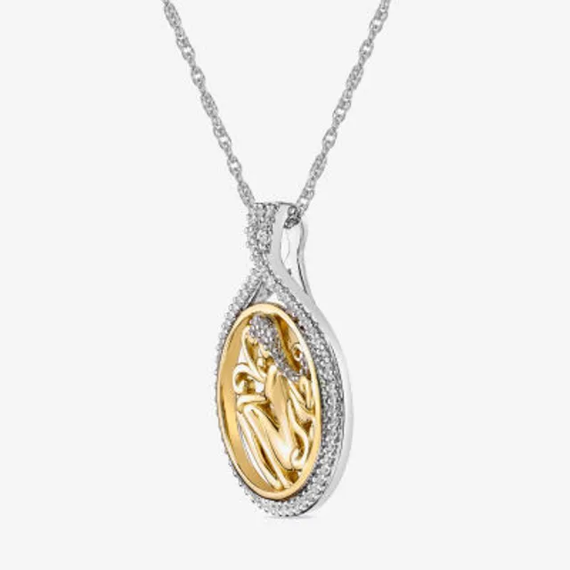 Virgin mary necklace on sale jcpenney