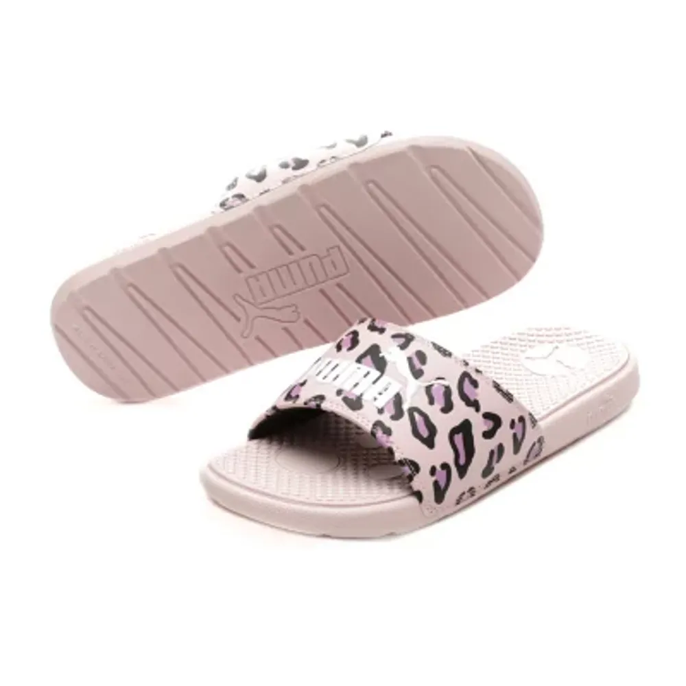 Girls cheap puma slides