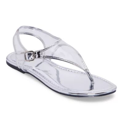 Jcpenney sales silver flats