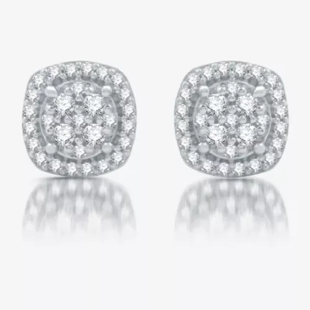 Jcpenney diamond hot sale stud earrings