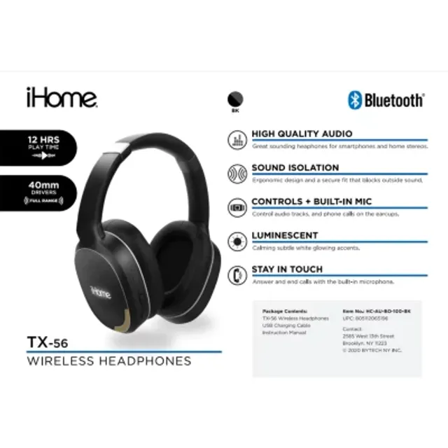 IHome TX 56 Headphones CoolSprings Galleria